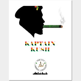 Kaptain Kush Posters and Art